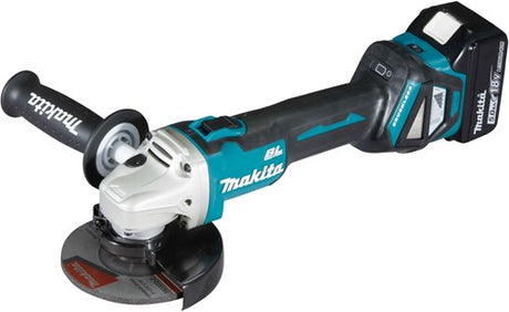 Makita dga511rtj 18v Winkelschleifer 125mm | 18 V 5,0 Ah Li-Ion in M-Box