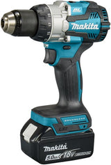 Makita dhp489rtj | 18-V-Schlagbohrmaschine/Schraubendreher, 5,0-Ah-Akku (2 Stück), Schnellladegerät, in MBox – dhp489rtj