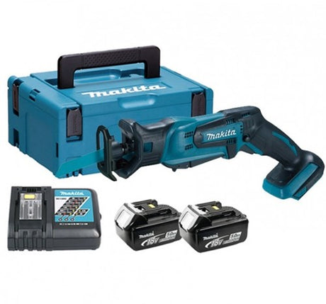 Makita djr183rtj Akku-Säbelsäge LXT 18 V 5,0 Ah Li-Ion