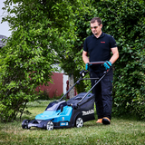 Makita Akku-Rasenmäher 43 cm 2x18 V 5,0 Ah