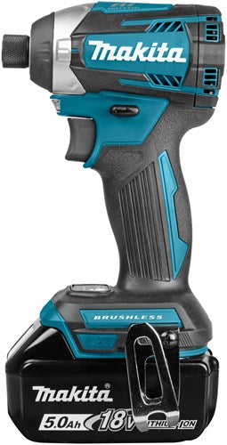 Makita dtd154rtj 18 V Akku bürstenloser Schlagschrauber 5,0 Ah 175 nm