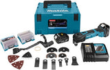 Makita dtm51rtjx3 18 V 5,0 Ah Akku-Multitool mit Schnellverschlusssystem