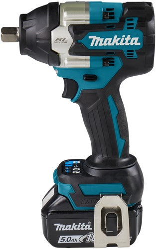 Makita dtw701rtj | 18v | Akku-Schlagschrauber | 1 2 mit federbelastetem Sicherungsstift | 2 x 5,0 Ah Akku + Schnellladegerät | in mbox