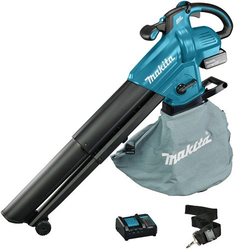 Makita dub187t001 | LXT 18 V Laubbläser – Staubsauger | 5,0 Ah (1 Stück) | Ladegerät (dc18wc) – dub187t001
