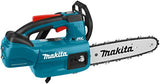 Makita duc254pte 18v Kettensäge mit Obergriff 25 cm | 5,0 Ah Akku (2 Stück) + Duo-Schnellladegerät