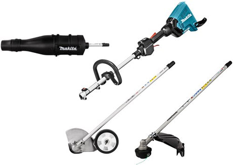 Makita dux60zx9 | 2x18 V Kombisystem + Freischneider, Kantenschneider und Laubbläseraufsatz | ohne Ladegerät