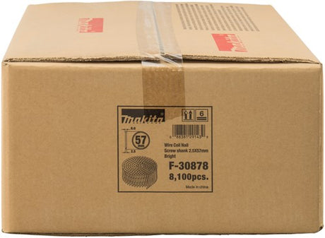 Zubehör für Makita-Drahtnagel 2,5 x 57 mm – F-30878