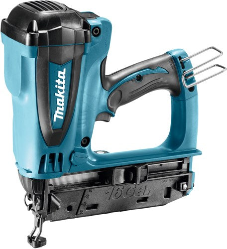 Makita gf600se | Gas-Finishing-Nagler 7,2 V im Koffer (2x 1,0-Ah-Akku + Ladegerät) – GF600SE