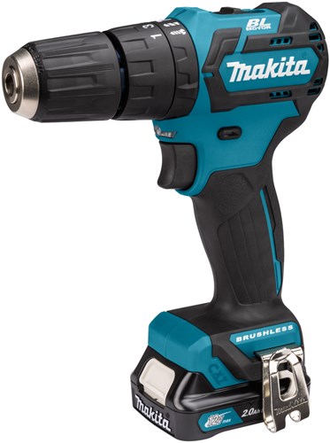 Makita hp332dsaj 10,8 V Schlagbohrmaschine/Schraubendreher 2,0 Ah Akku (2 Stück), Ladegerät, Mbox – hp332dsaj