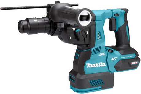 Makita hr002gz05 40v max Kombihammer | sds-plus | Ohne Batterien und Ladegerät, in Mbox mit Staubabsaugung und AWS-Sender – hr002gz05