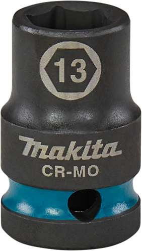 Imp-Makita-Schlagstecknuss Act schwarz, 1 2 13 mm – E-16097