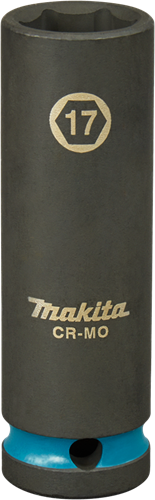 Imp Makita Schlagschrauber-Stecknuss Act schwarz, 1 2 17 mm lang – E-16477