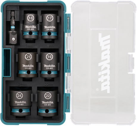 Imp Makita Schlagschrauber-Set Act Black, 1 2 7-teilig – E-16592
