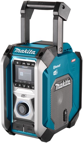 Makita mr007gz | Bauradio | FM DAB DAB+ Bluetooth | 12 V, 18 V und 40 V | ohne Akkus und Ladegerät | im Karton - mr007gz