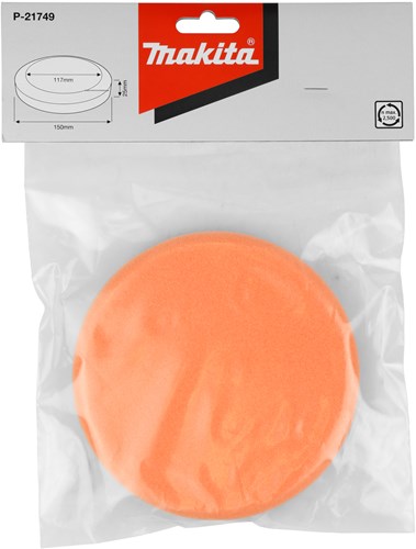 Makita Zubehör Polierscheibe Orange - P-21749