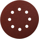Makita-Zubehör Makita P-43642 Schleifscheibe 125 mm K80 roter Klettverschluss