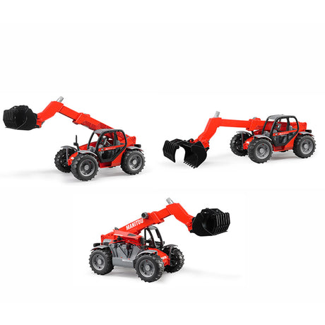 Bruder 2125 Manitou Mar mit Zubehör
