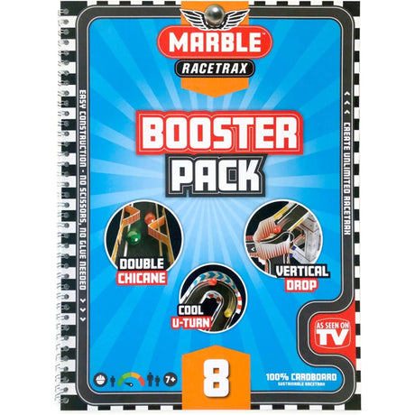 Marble Racetrax Marble Track Booster Pack Erweiterung 8 Blatt