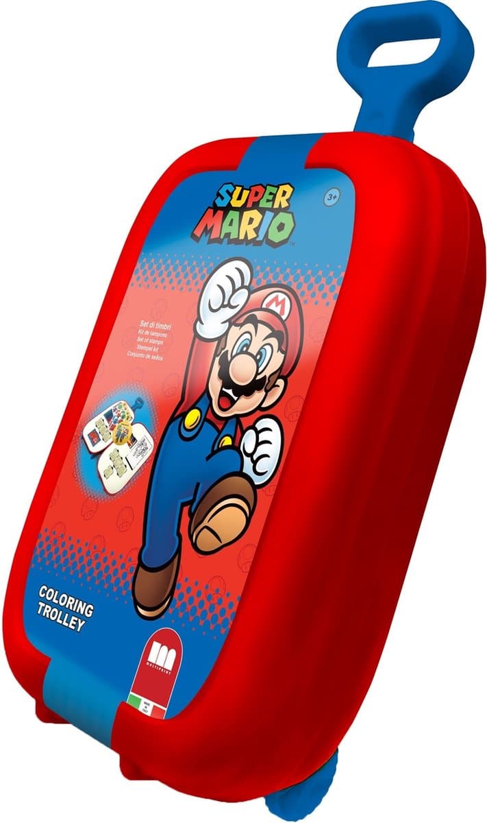 Markeneinheit Multiprint - Zeichenset Trolley Super Mario: 63-teilig