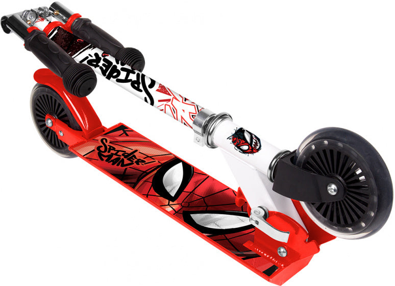 Marvel Spider-Man 2-Rad Kinderroller Jungen Aluminium Rot