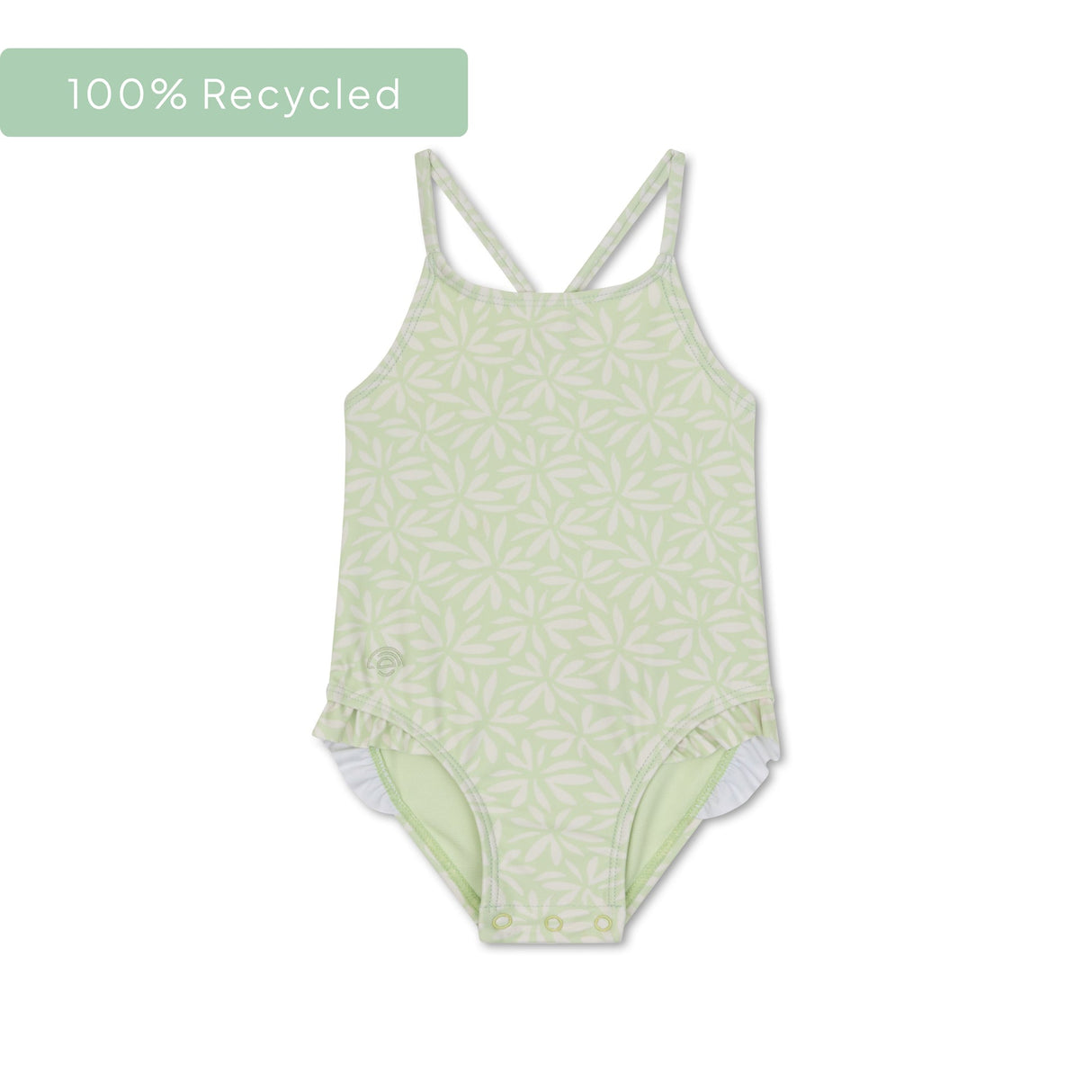 Matcha | Grüner UV-Badeanzug für Mädchen