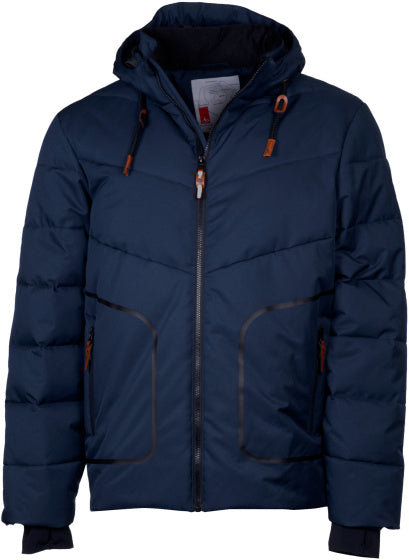 Maupiti Marck II gepolsterte Winterjacke Männer dunkelblau Größe xl