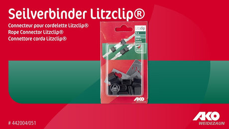 Ako Produkte Kabelverbinder Litze Clip Edelstahl 6mm 5 Stück