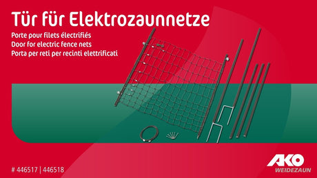 Ako-Produkte Tor für Zaunnetze von 95 bis 125 cm