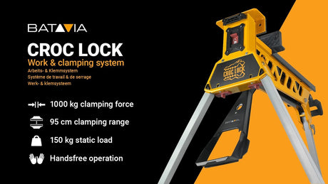 Batavia-Produkte Croclock-Werkbank und Spannsystem