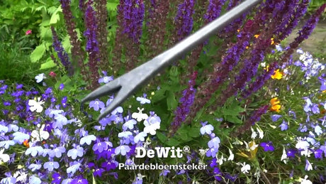Der Bio-Löwenzahnschneider von White Products mit Eschenstiel, 14 cm, entweißt