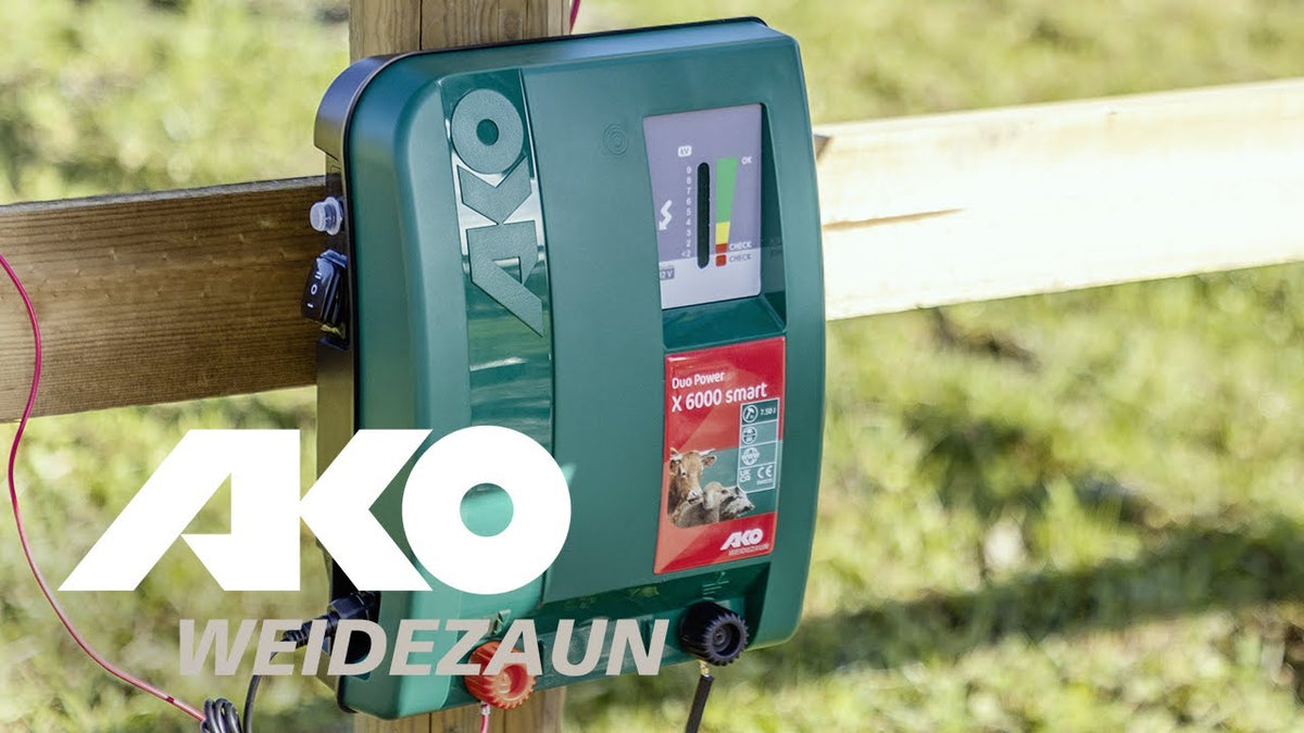Ako Produkte Duo Power X6000 Smart Energizer 230 V 12 V