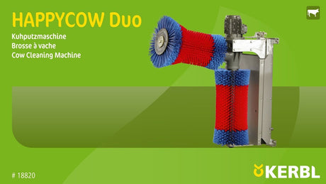 Produkte Happycow Kuhbürste Duo