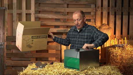 Olba producten automatische voerbak trapbak 5kg
