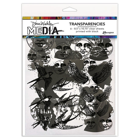 Ranger Ink Ranger • Dina Wakley Media Transparentfolien Set 2