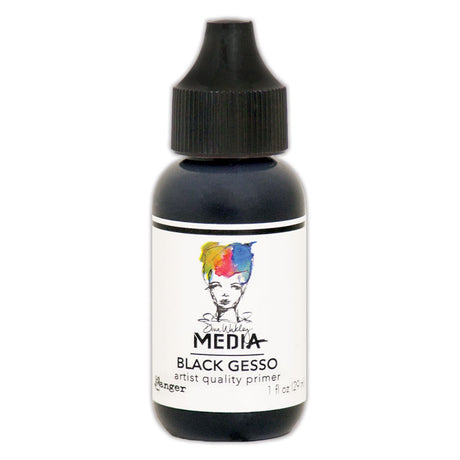 Ranger Tinte Ranger • Dina Wakley Media Gesso Schwarz