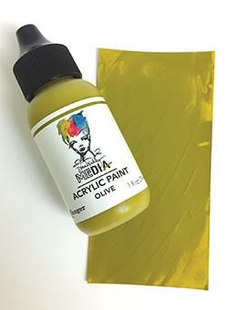 Ranger Ink Ranger • Dina Wakley Media Heavy Body Acrylfarbe Oliv