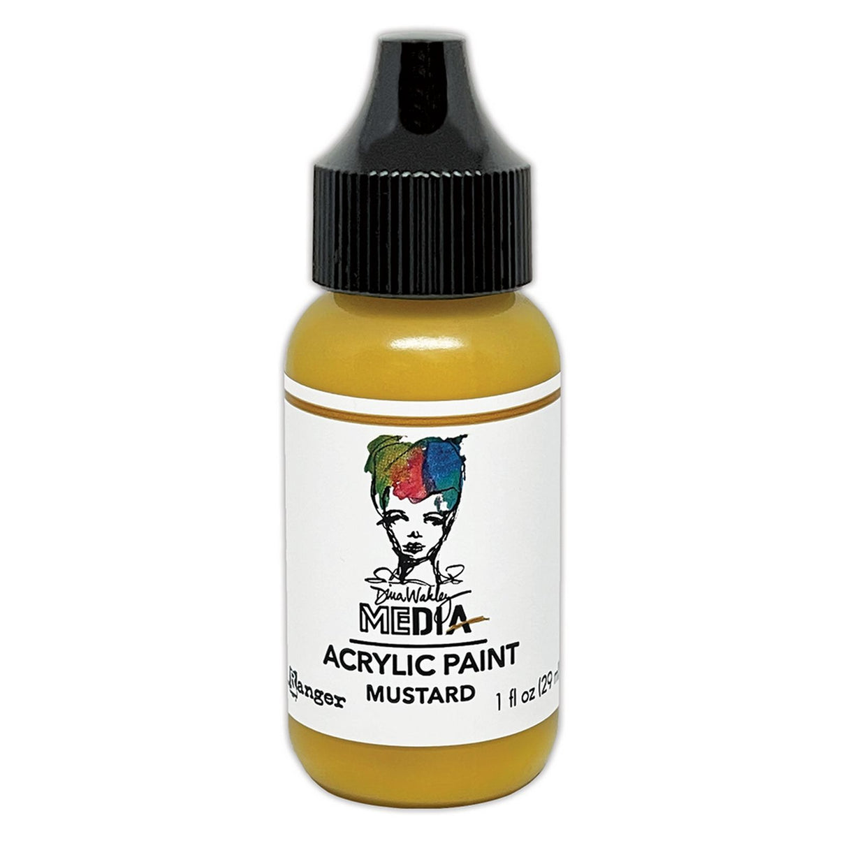 Ranger Ink Ranger • Dina Wakley Media Heavy Body Acrylfarben Flaschenfarben Senf