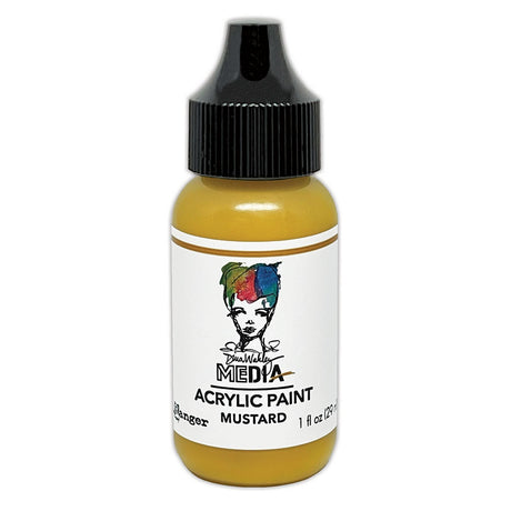 Ranger Ink Ranger • Dina Wakley Media Heavy Body Acrylfarben Flaschenfarben Senf
