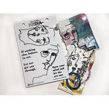 Ranger ink ranger • dina wakley media cling stamps let the art out