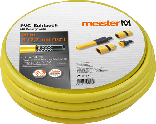 Meister Schlauchanschlussset 20m 1 2 w - wu9926280