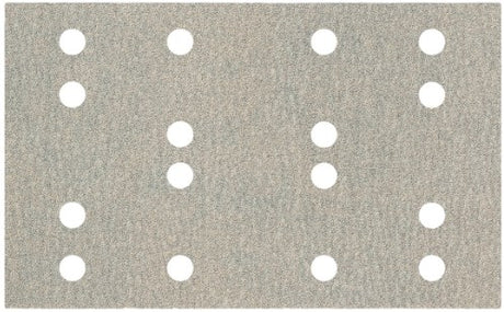 Metabo Zubehör Klebe-Schleifblätter 80 x 133 mm, S. 120, 16 Löcher mit Klettverschluss (SRA) – 635201000