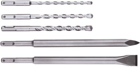 Metabo Zubehör SDS-Plus Bohrmeißel-Set SP 5-teilig 630465000