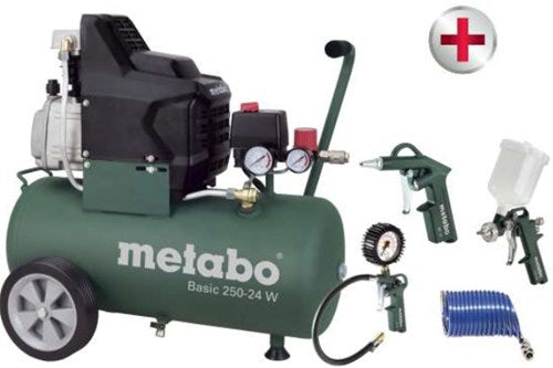 Metabo Basic 250-50 W Kompressor + LPZ-4 Zubehörset – 690866000