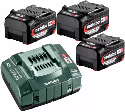 Bild Metabo Basisset 3x 18 Volt 5,2Ah Akkus | k+mix - 685048000