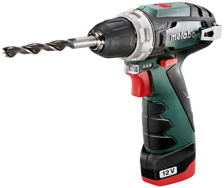 Metabo bs basic Akku-Bohrschrauber | 12V | 2x2 Ah Li-Power | Ladegerät LC 12 | im Kunststoffkoffer - 600984500