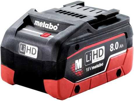 Metabo me1880 18 V LiHD-Batterie – 8,0 Ah | 625369000 - 625369000