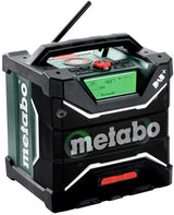 Metabo Baustellenradio RC 12-18 32w BT DAB+. Batteriebetriebener Site Radi R12-18 32 W BT DAB+
