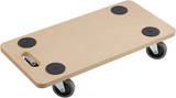 Meister 0821300 Plattformwagen 59x29x11cm 200kg MDF braun schwarz