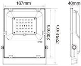 Mi-light miboxer rgb-cct led schijnwerper ip65 30w - led0249