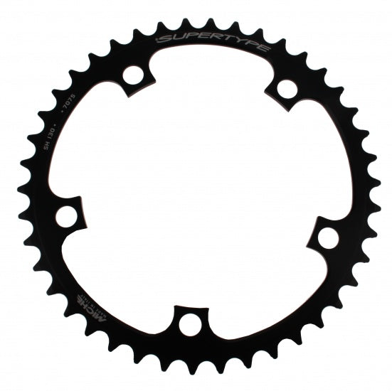 Miche Kettung Top Shimano Supertype 44T 130 mm Schwarz